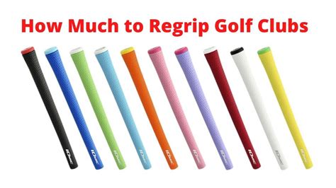 how much to regrip golf clubs and the role of grip size in performance