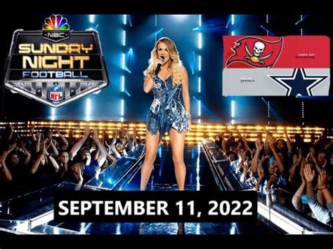 who sings sunday night football song